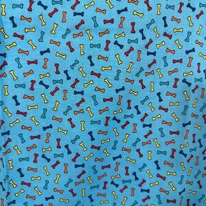 Cotton Quilt Clifford The Big Red Dog by the Yard Coordinating Fabric tiny bones
